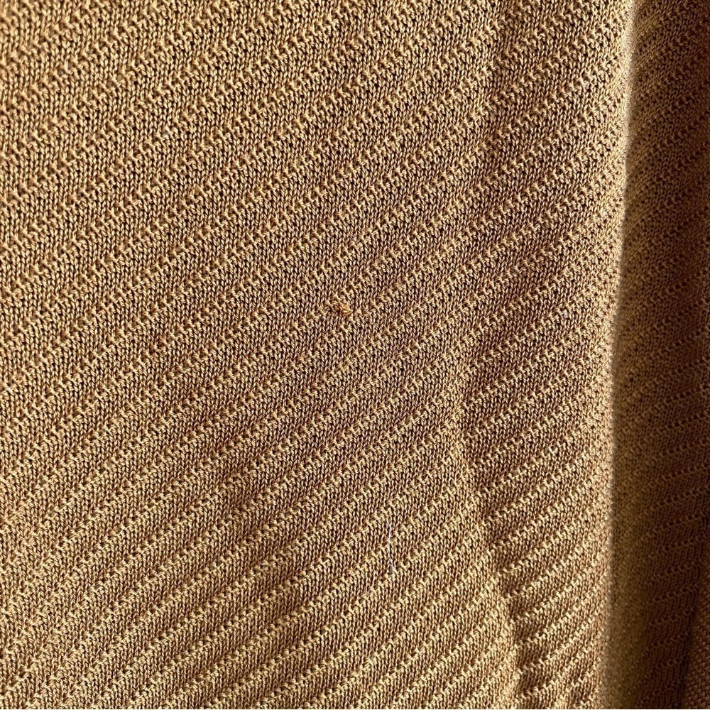 EILEEN FISHER Oversized Rust Orange Scoop Neck Sweater Dress Size S - Picture 6 of 12